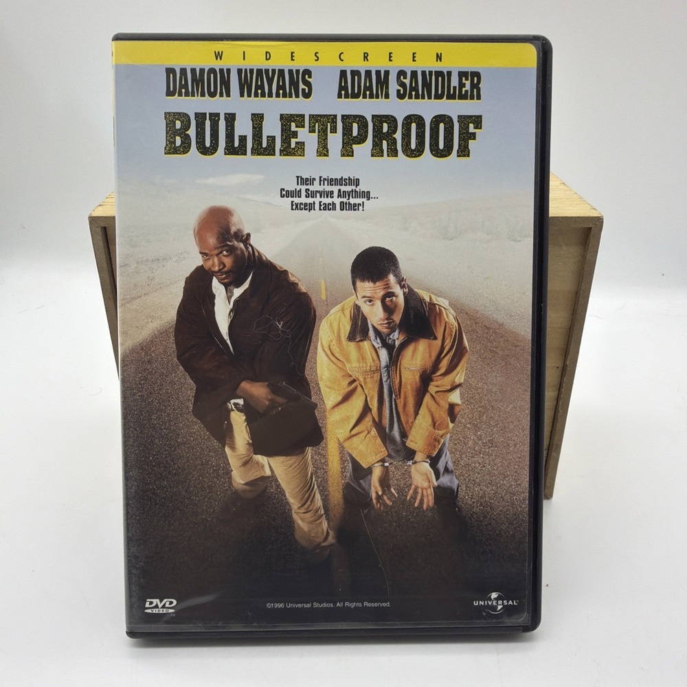 Bulletproof DVD 1996 Damon Wayans Adam Sandler Action Movie Universal R-Rated